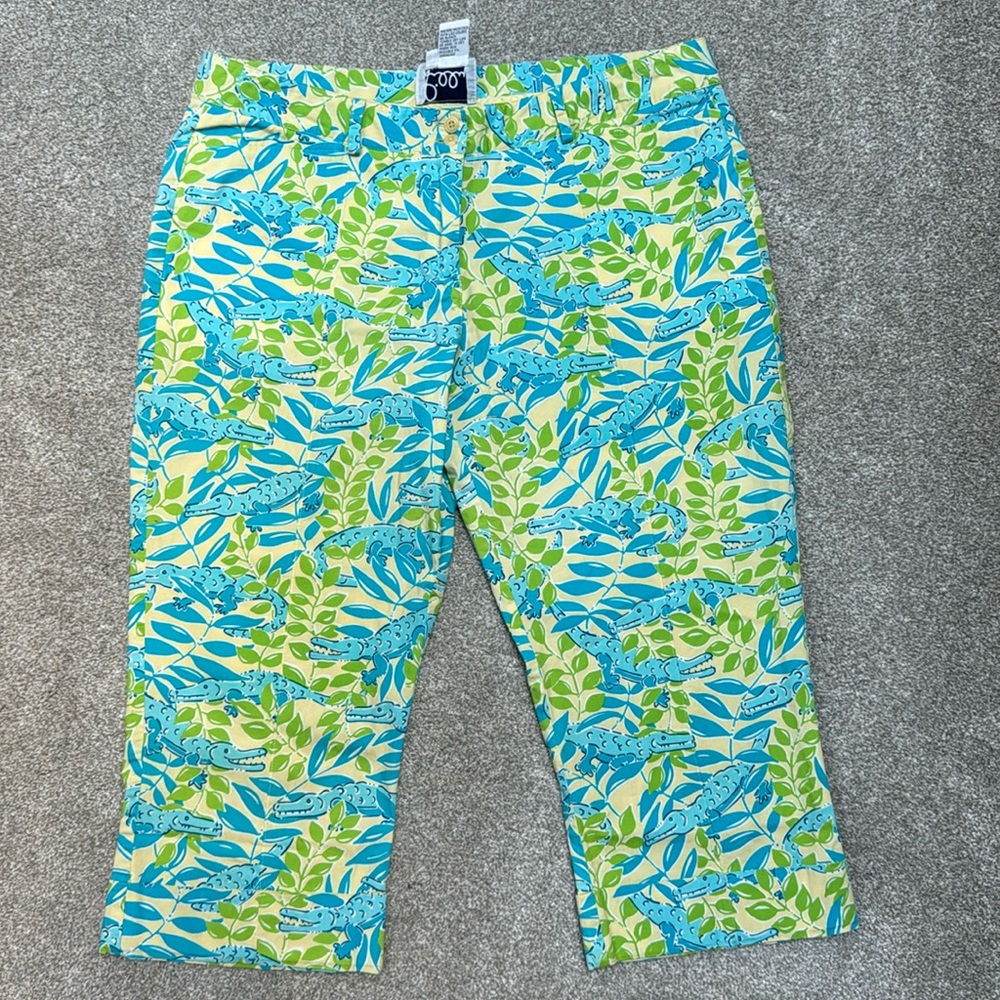 Vintage Lilly Pulitzer Capri pants - size 6 White label
